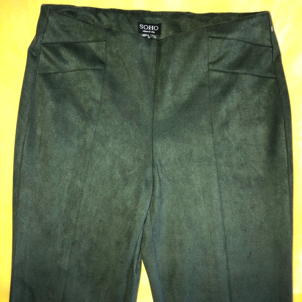 green trousers pants